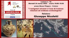 The Mycenaean navigators and the area of Crotone: relations and archaeological evidence