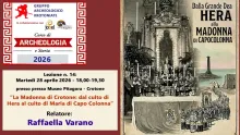 Lezione n. 14: “La Madonna di Crotone: dal culto di Hera al culto di Maria di Capo Colonna”