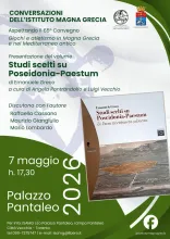 Presentation of the volume "Selected Studies on Poseidonia-Paestum"