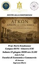 Conferenza | Ankón, La Città Dorica