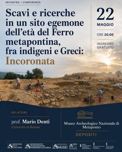 Ανασκαφές και έρευνες σε έναν ηγεμονικό χώρο της εποχής του Σιδήρου του Μεταπόντου, ανάμεσα σε γηγενείς και Έλληνες: Incoronata