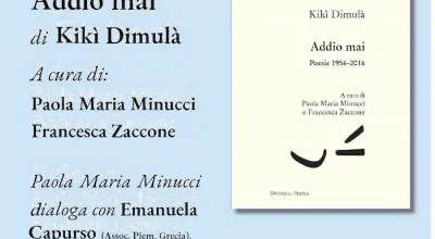 Presentation of the book «Addio mai» by Kikì Dimulà