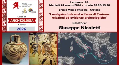 The Mycenaean navigators and the area of Crotone: relations and archaeological evidence