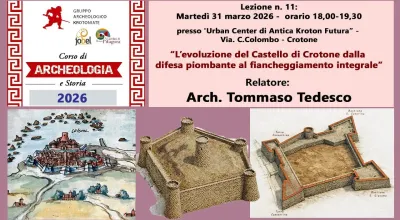 Lesson no. 11: “The evolution of the Castle of Crotone from vertical defense to integral flanking systems”