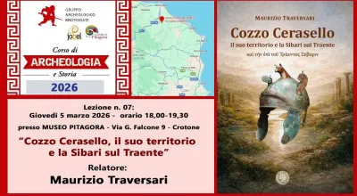 Maurizio Traversari "Cozzo Cerasello, η περιοχή του και η Σύβαρις στον Τραέντε"